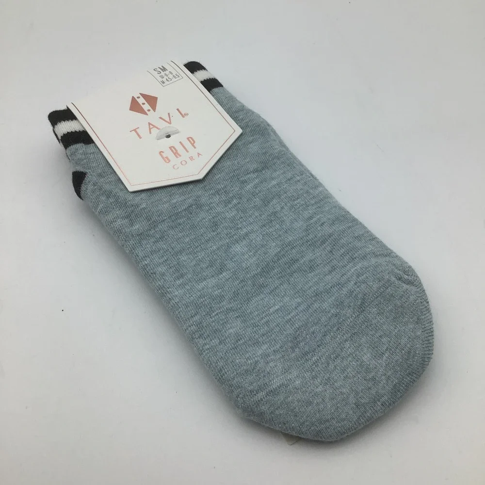 Tavi Cora Grip Socks Mirage Heather‎ Yoga Pilates Barre Size S New